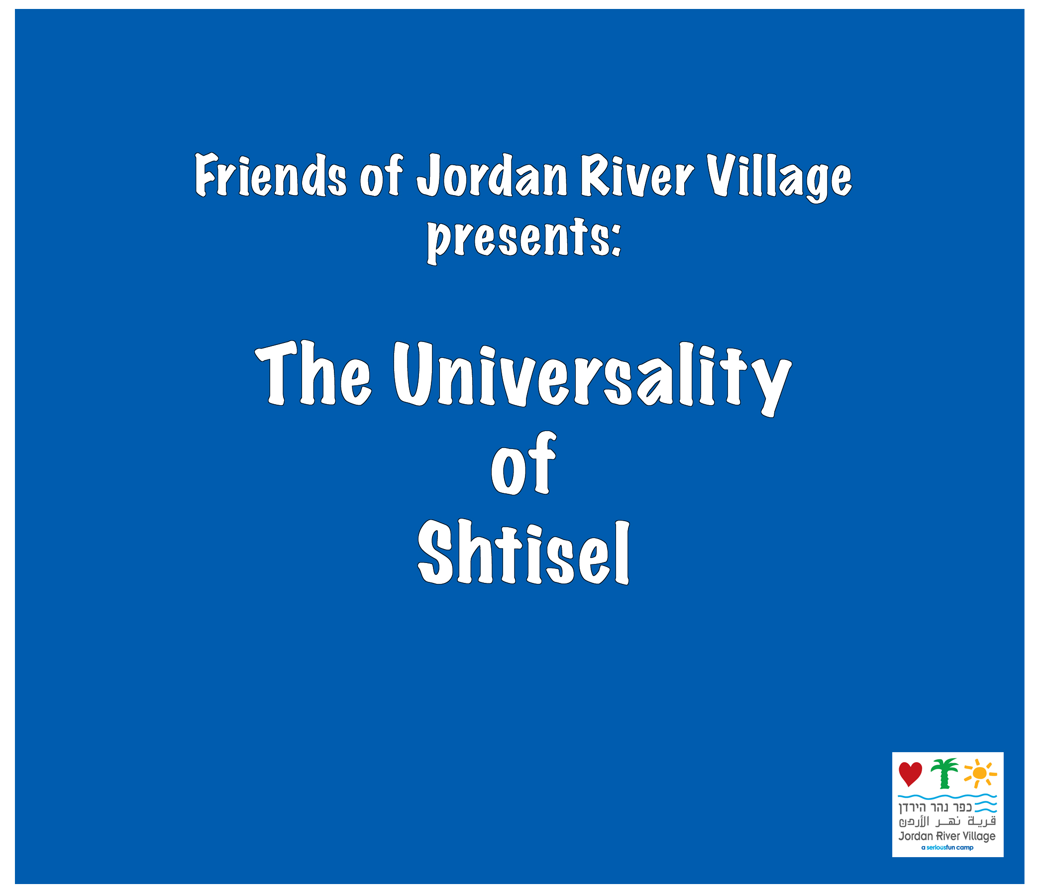 The Universality of Shtisel